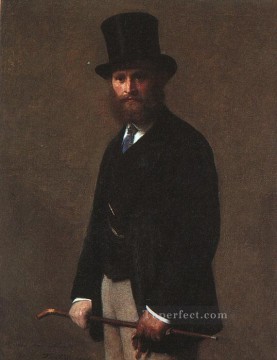 アンリ・ファンタン・ラトゥール Painting - エドゥアール・マネの肖像 1867年 アンリ・ファンタン・ラトゥール